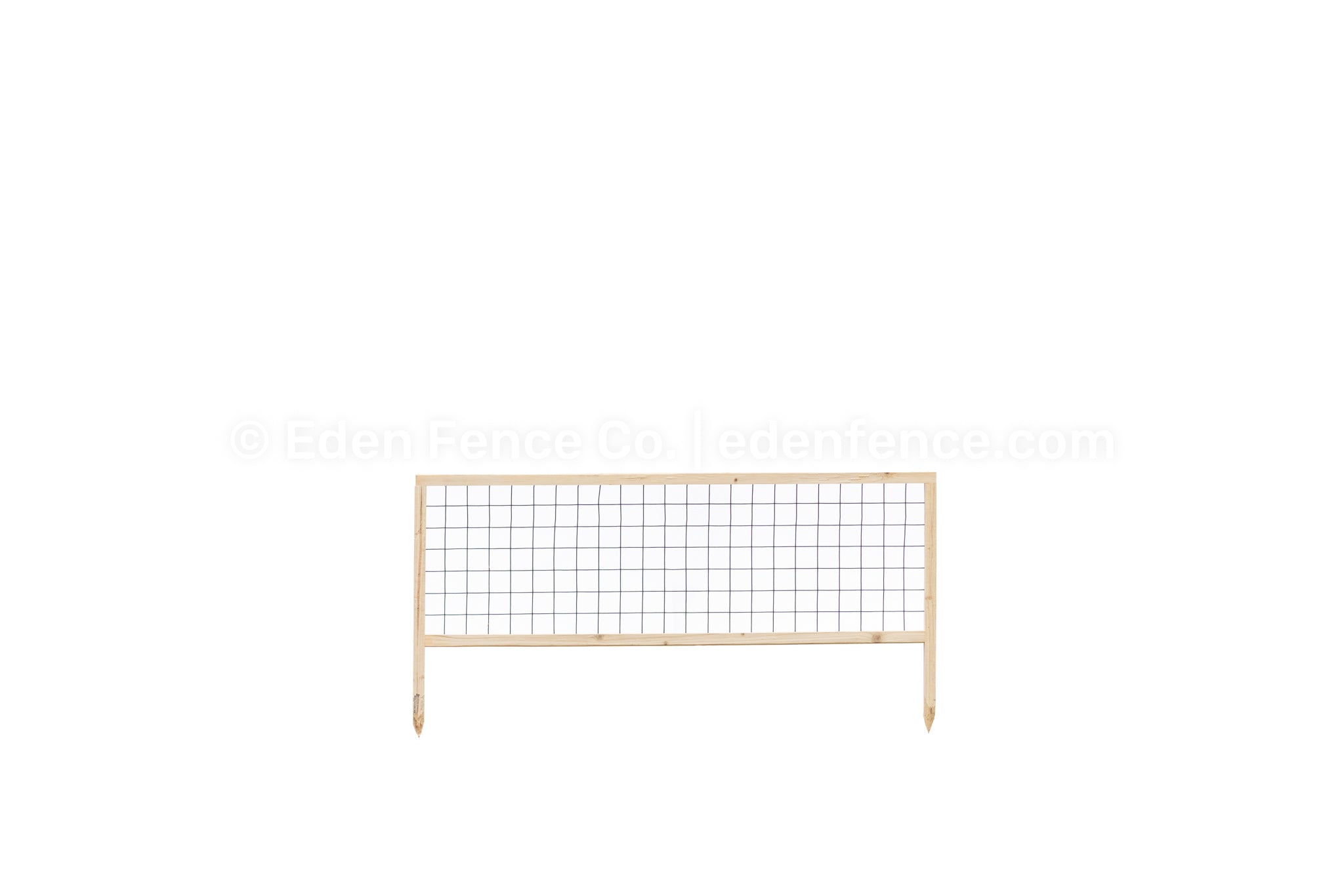 48" Wide Lightweight Cedar & Douglas Fir Garden Fence Panel