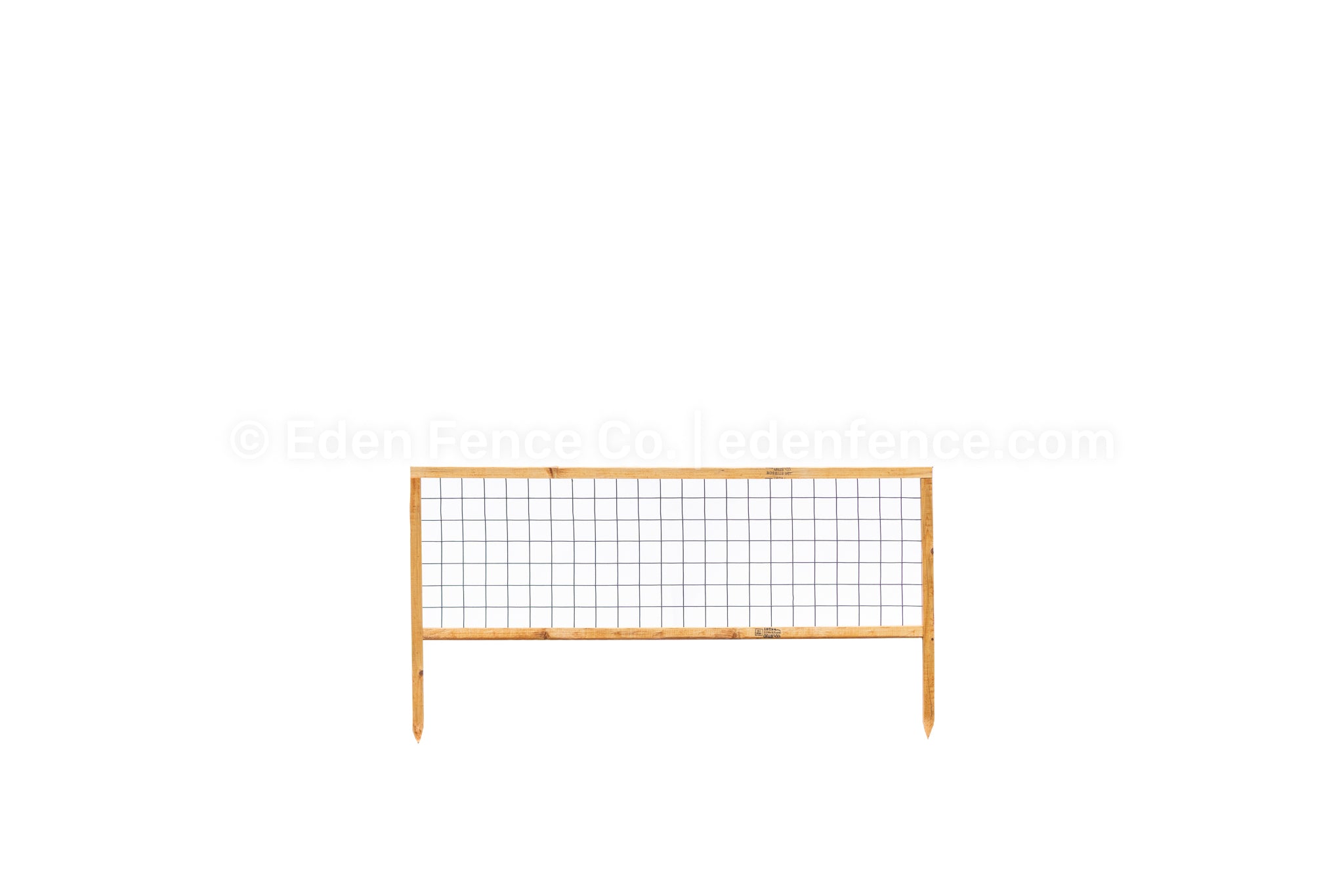 48" Wide Lightweight Cedar & Douglas Fir Garden Fence Panel