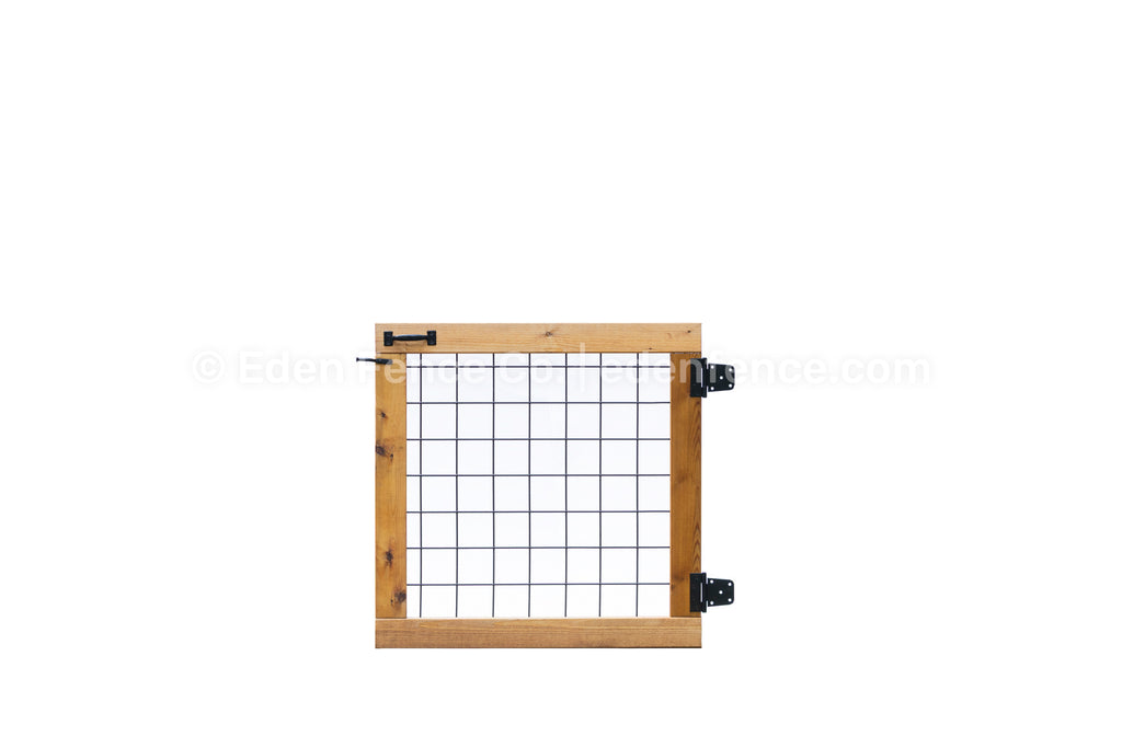 36" H – Low Premium Cedar & Douglas Fir Fence Gate Panel