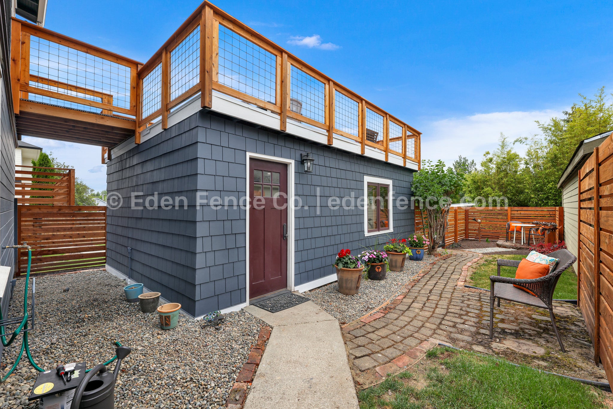 36" H – Low Premium Cedar & Douglas Fir Fence Panel