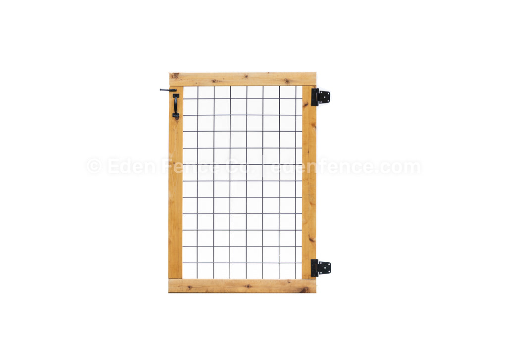 54" H – Tall Premium Cedar & Douglas Fir Fence Gate Panel