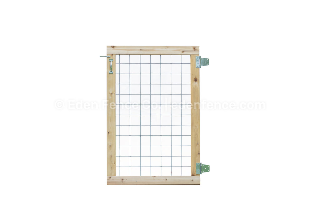 54" H – Tall Premium Cedar & Douglas Fir Fence Gate Panel