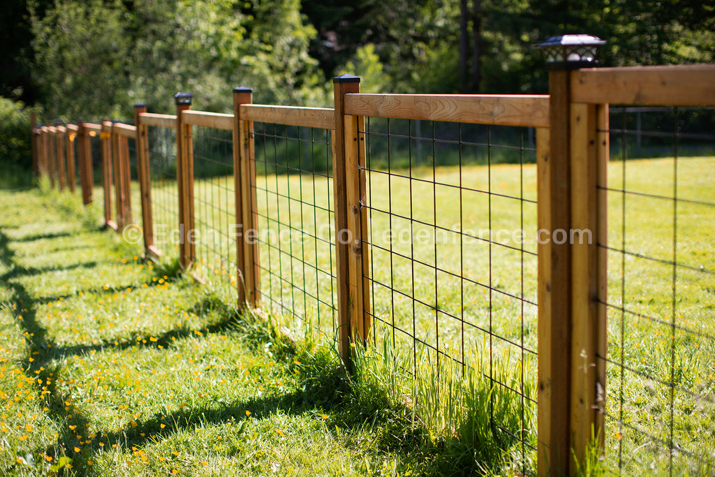 54" H – Tall Premium Cedar & Douglas Fir Fence Panel