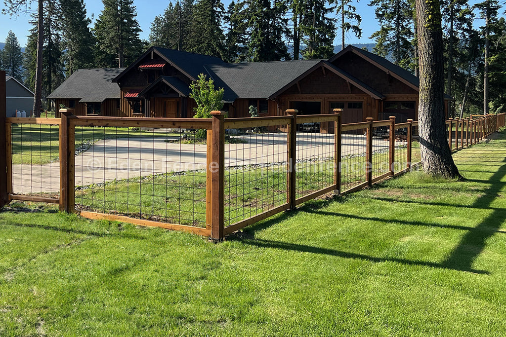 54" H – Tall Premium Cedar & Douglas Fir Fence Panel