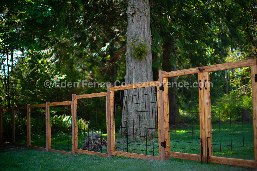 54" H – Tall Premium Cedar & Douglas Fir Fence Panel