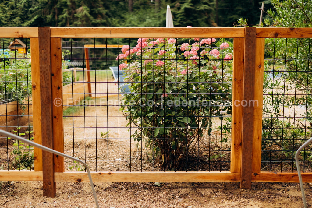 54" H – Tall Premium Cedar & Douglas Fir Fence Panel