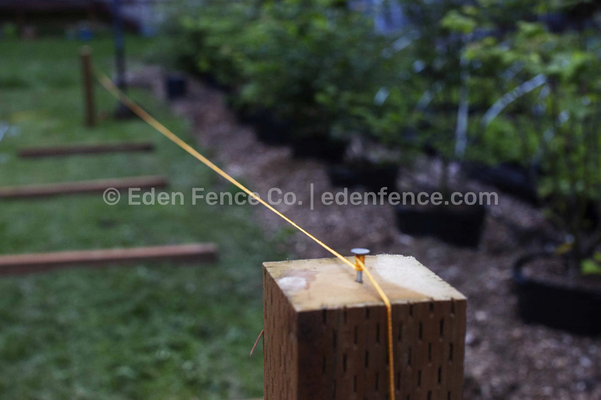 String Line Fence DIY Fence Panel Guide: How to Build a Hog Wire Fence | Eden Fence Co.