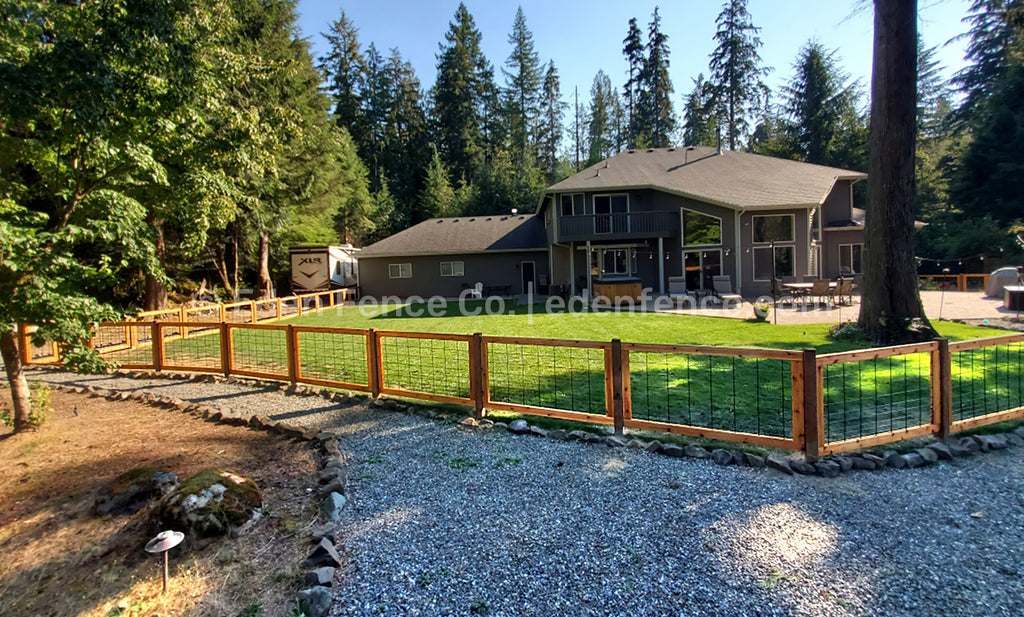 36" H – Low Premium Cedar & Douglas Fir Fence Panel