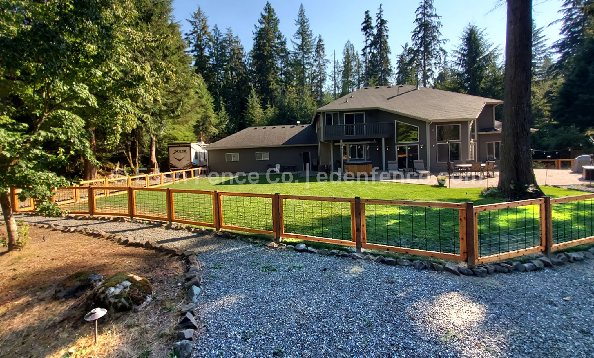 36" H – Low Premium Cedar & Douglas Fir Fence Panel