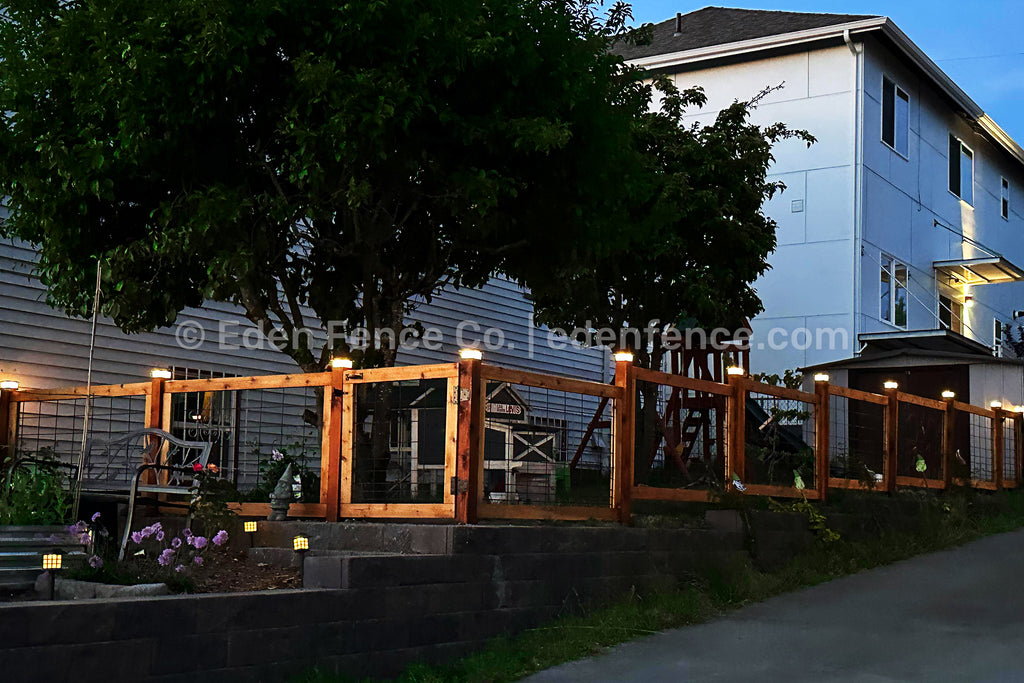 36" H – Low Premium Cedar & Douglas Fir Fence Panel