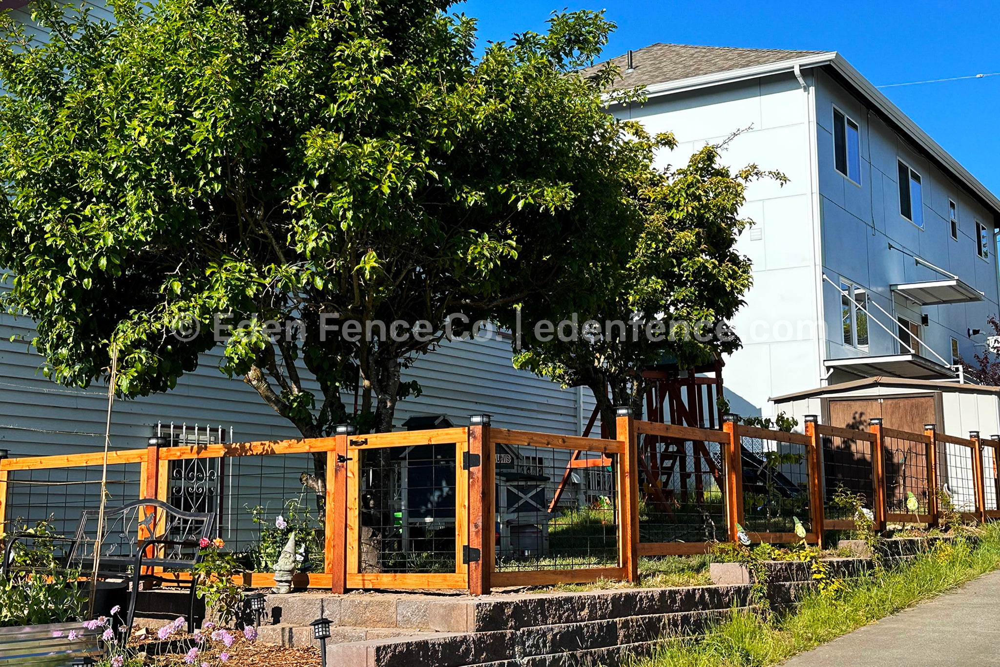 36" H – Low Premium Cedar & Douglas Fir Fence Gate Panel