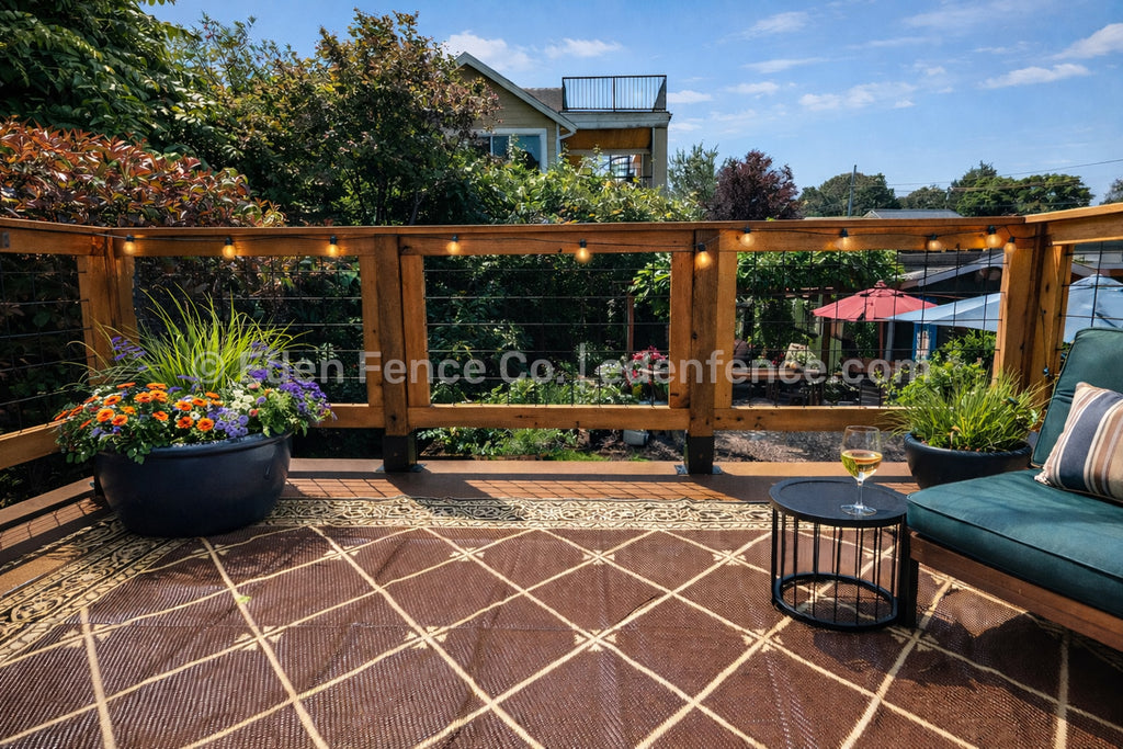 36" H – Low Premium Cedar & Douglas Fir Fence Panel