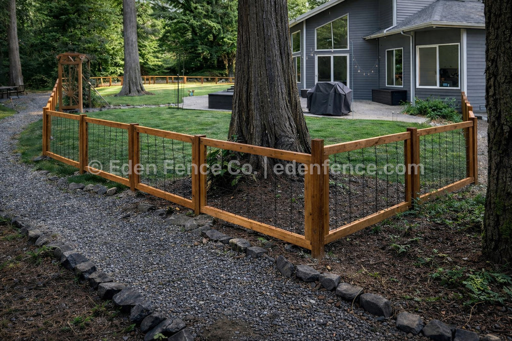 36" H – Low Premium Cedar & Douglas Fir Fence Panel