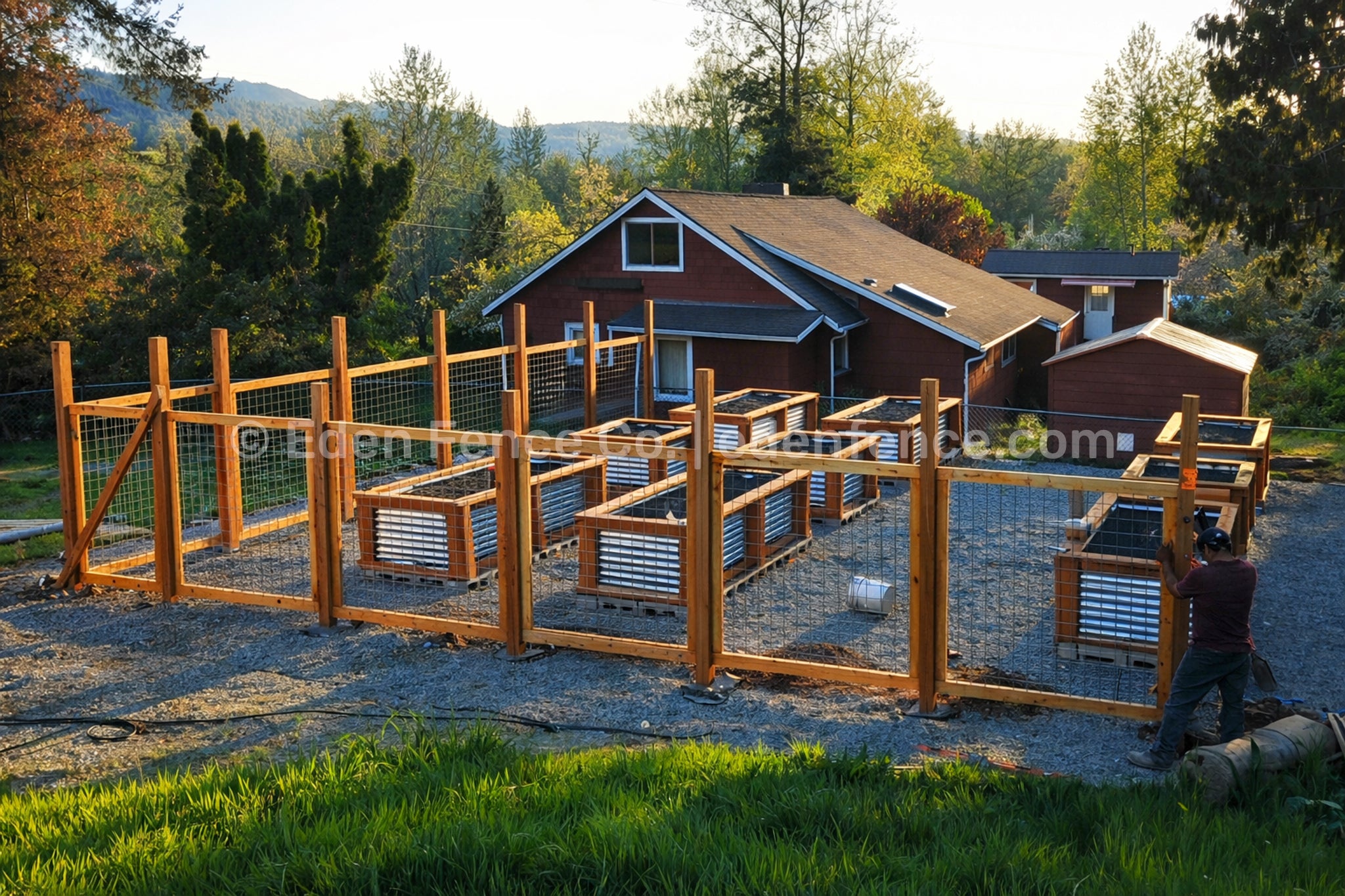 66" H – XL Premium Cedar & Douglas Fir Fence Panel