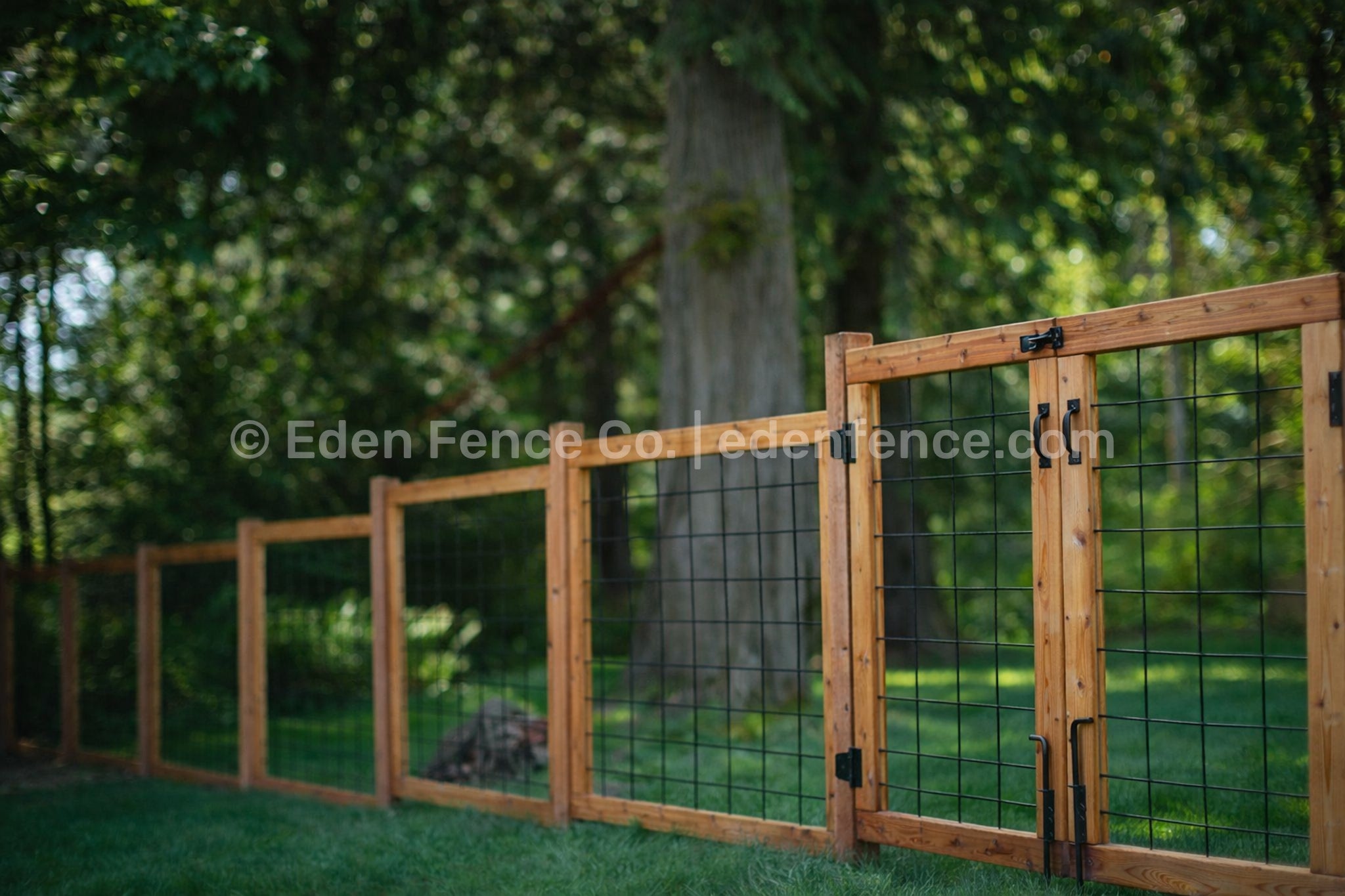 54" H – Tall Premium Cedar & Douglas Fir Fence Gate Panel