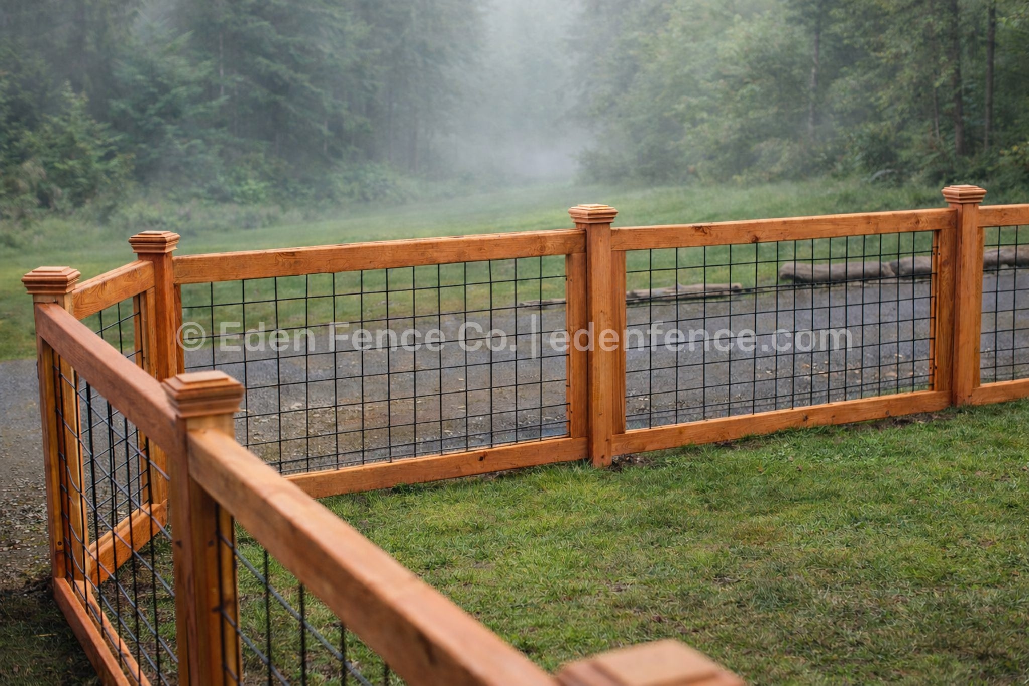 36" H – Low Premium Cedar & Douglas Fir Fence Panel