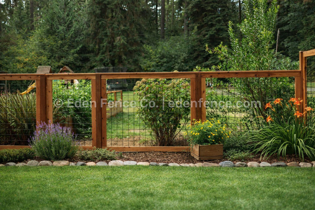 54" H – Tall Premium Cedar & Douglas Fir Fence Panel